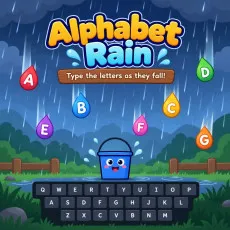 Alphabet Rain